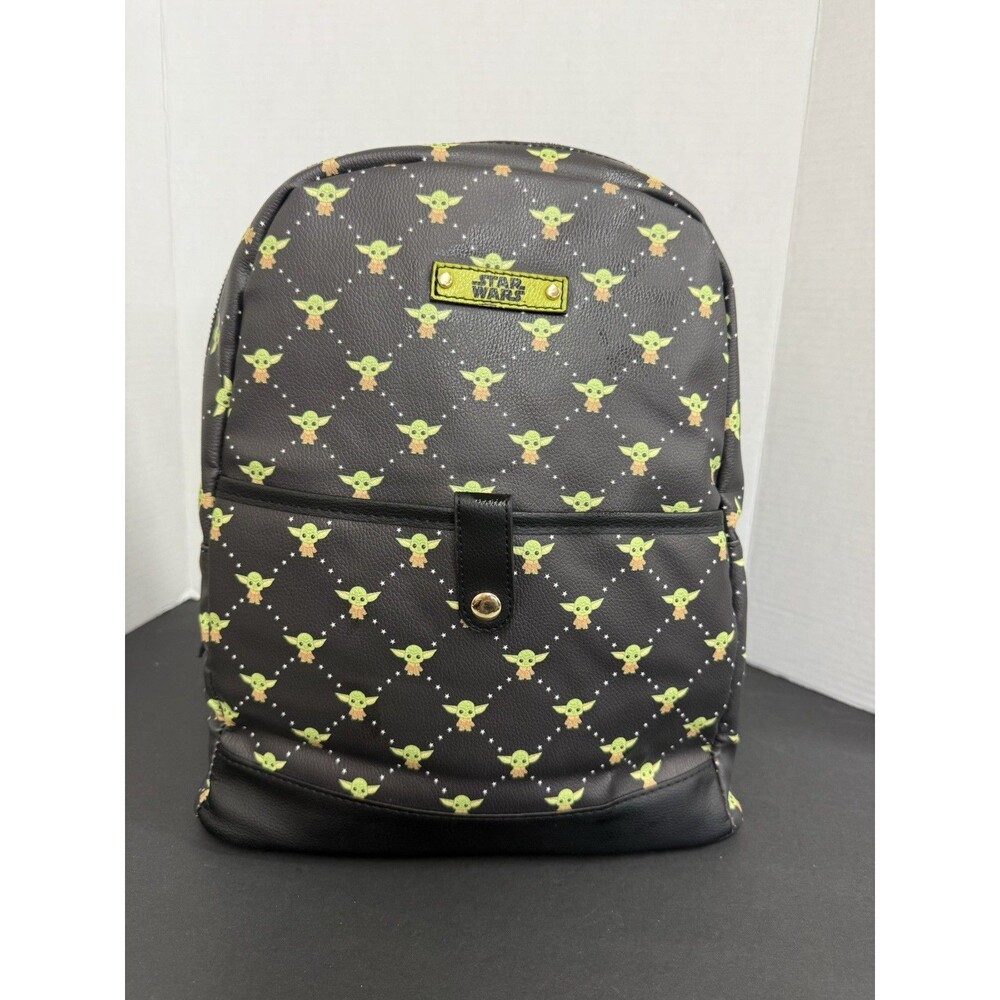Disney Star Wars Baby Yoda Mini Faux Leather Backpack